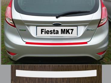 Lackschutzfolie Ladekantenschutz transparent 150 µm für Ford Fiesta MK7 2012 - 2017